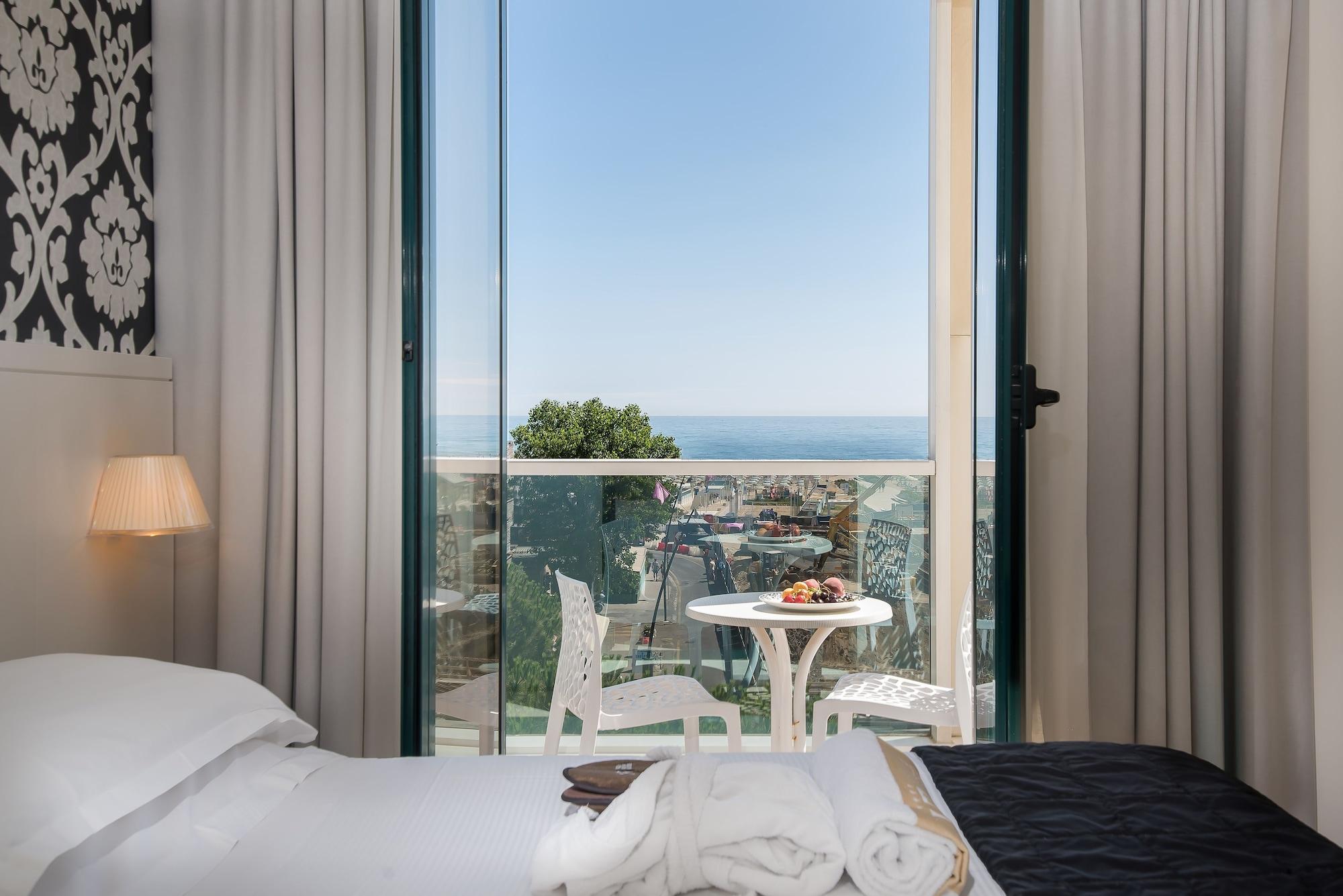 Hotel Villa Rosa Riviera Римини Екстериор снимка