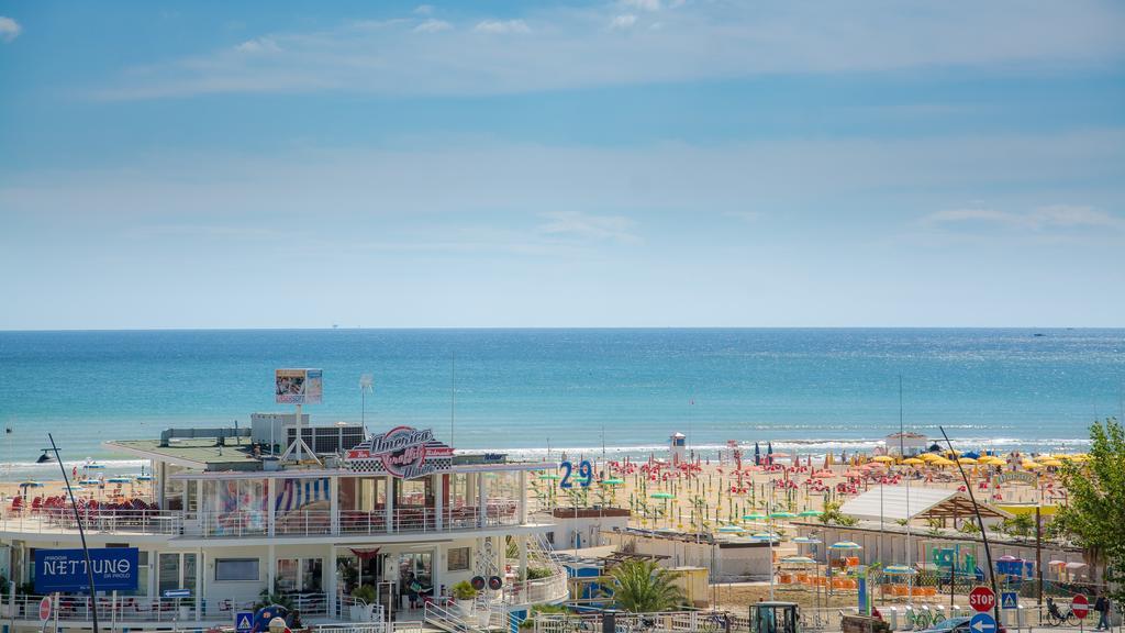 Hotel Villa Rosa Riviera Римини Екстериор снимка